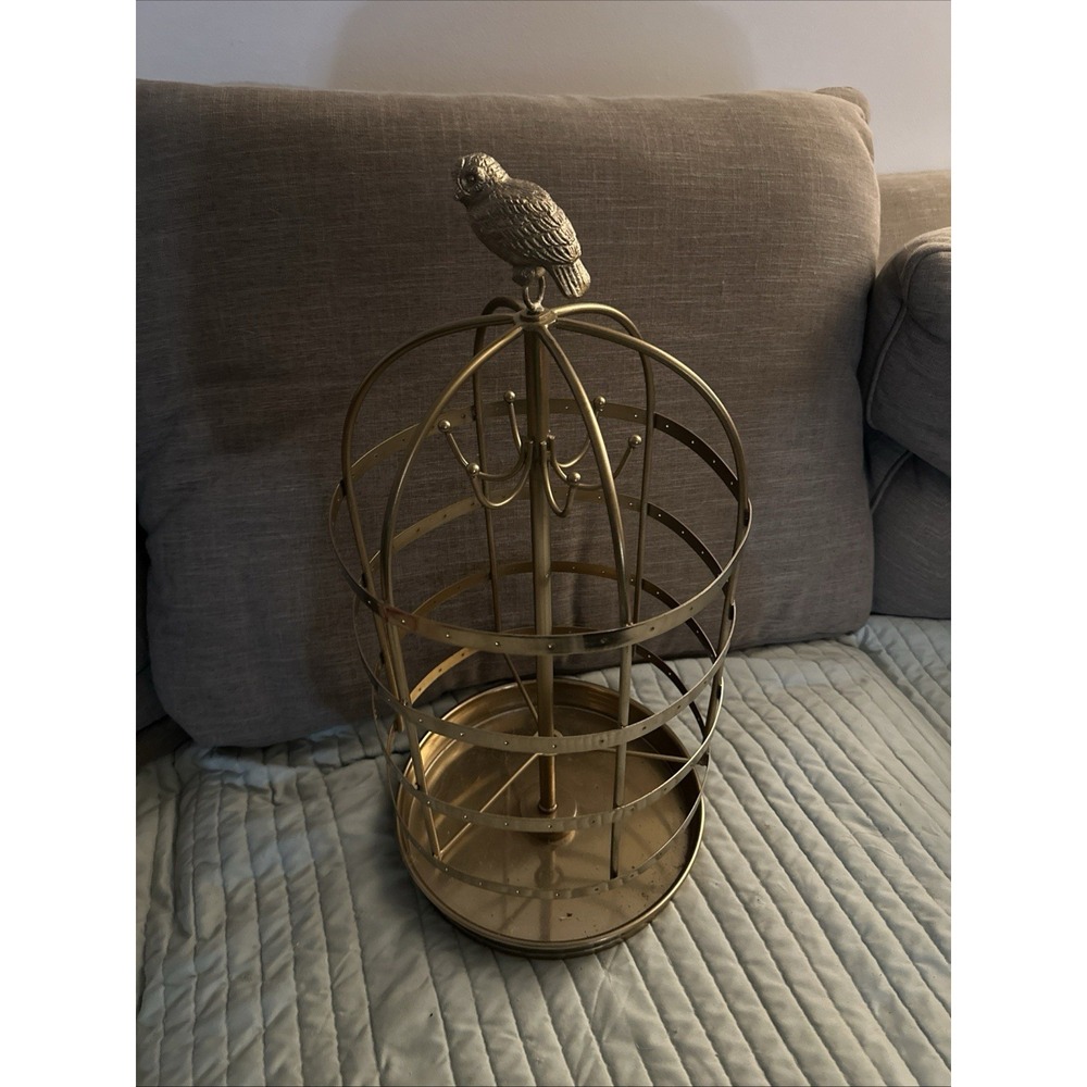 Pottery Barn Harry Potter Hedwig Owl Cage Jewelry Warner Bros Entertainment